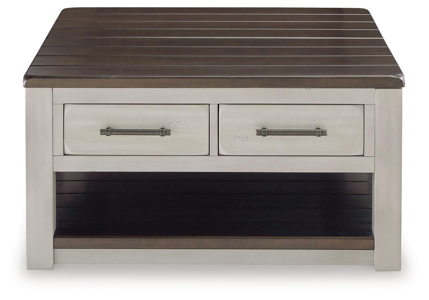 Darborn Lift-top Coffee Table and 2 Chairside End Tables