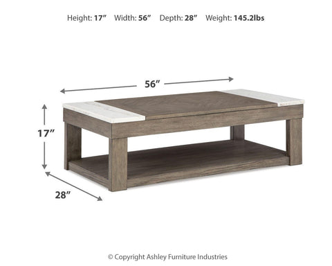 Loyaska Coffee Table and 2 End Tables