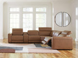 Monaco 6-Piece Power Reclining Sectional with Console