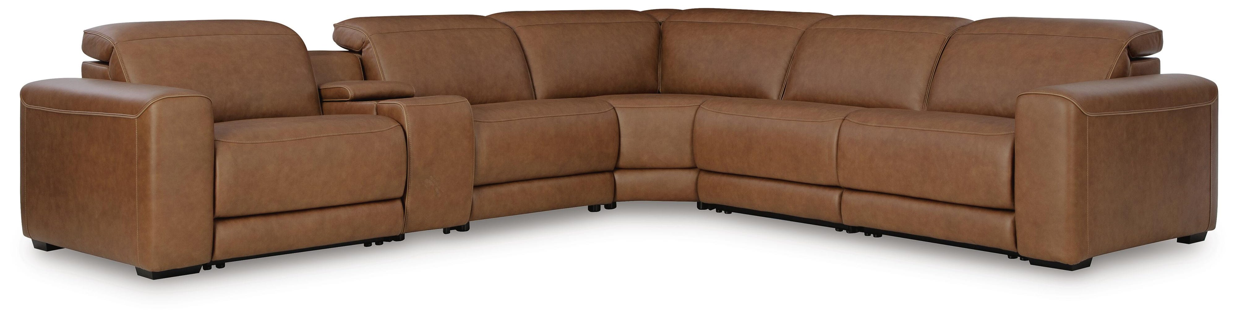 Monaco 6-Piece Power Reclining Sectional with Console