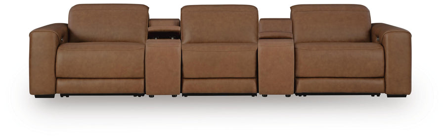 Monaco 5-Piece Power Reclining Sectional with Console