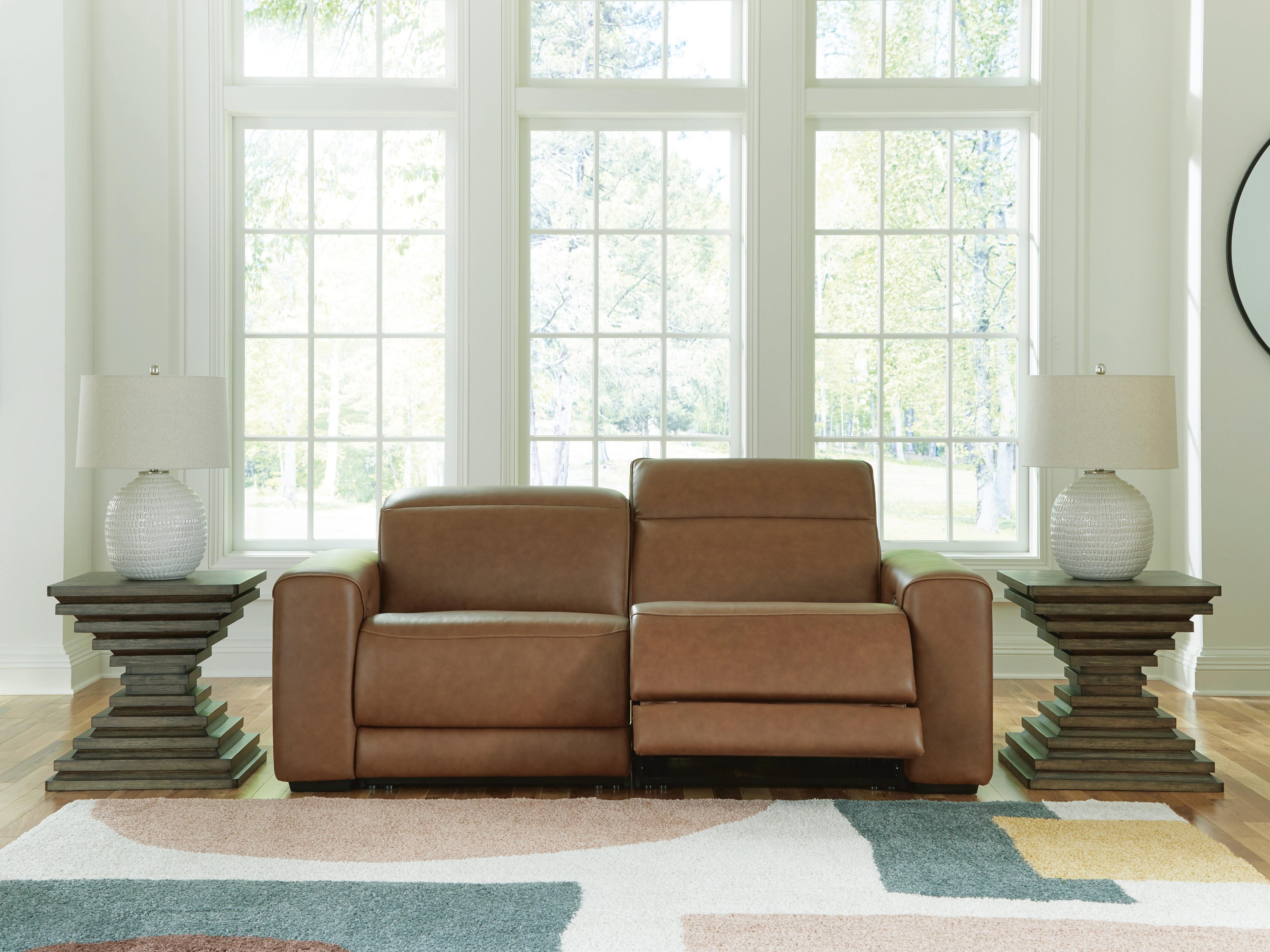 Monaco 2-Piece Power Reclining Sectional Loveseat