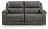 5Z - Pittson 2-Piece Power Reclining Sectional Loveseat