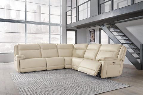 Double Deal 5-Piece Power Reclining Sectional