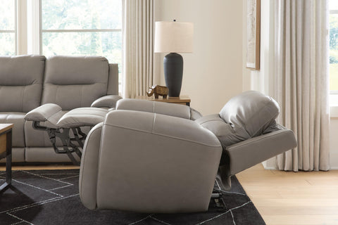 Real Moments Power Reclining Sofa with Audio Seating