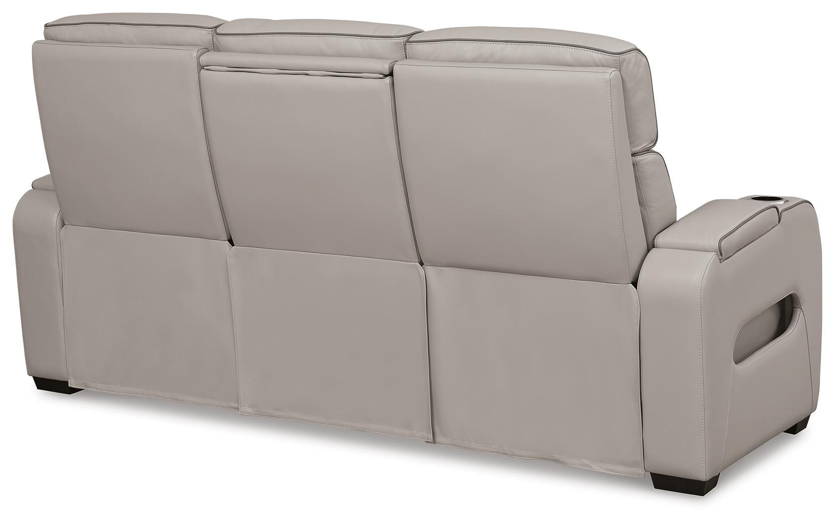 Beacon Point Dual Power Leather Sofa, Loveseat and Recliner
