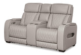 Beacon Point Power Reclining Loveseat with Console
