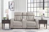 Beacon Point Power Reclining Loveseat with Console