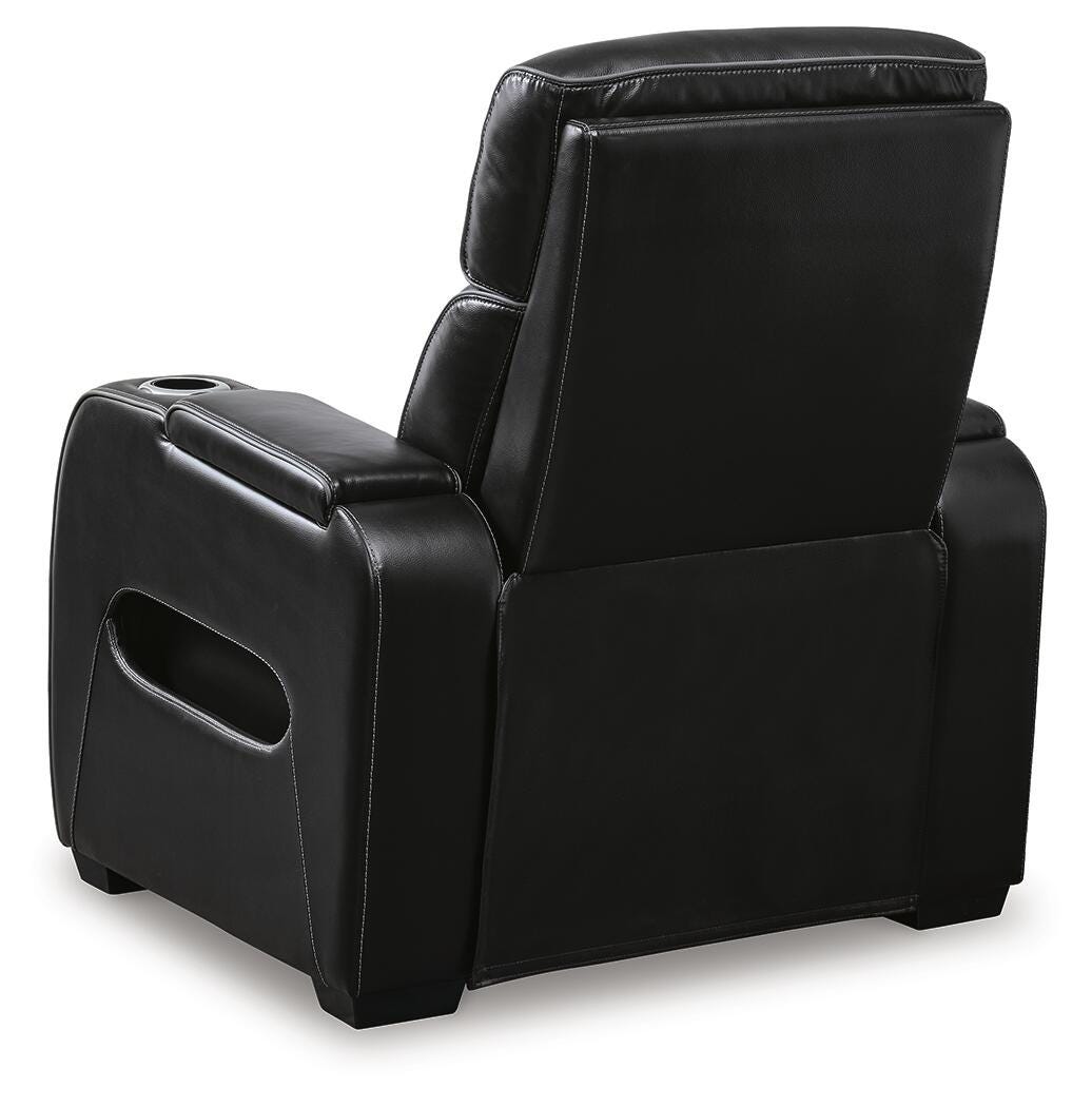 Beacon Point Dual Power Leather Sofa, Loveseat and Recliner