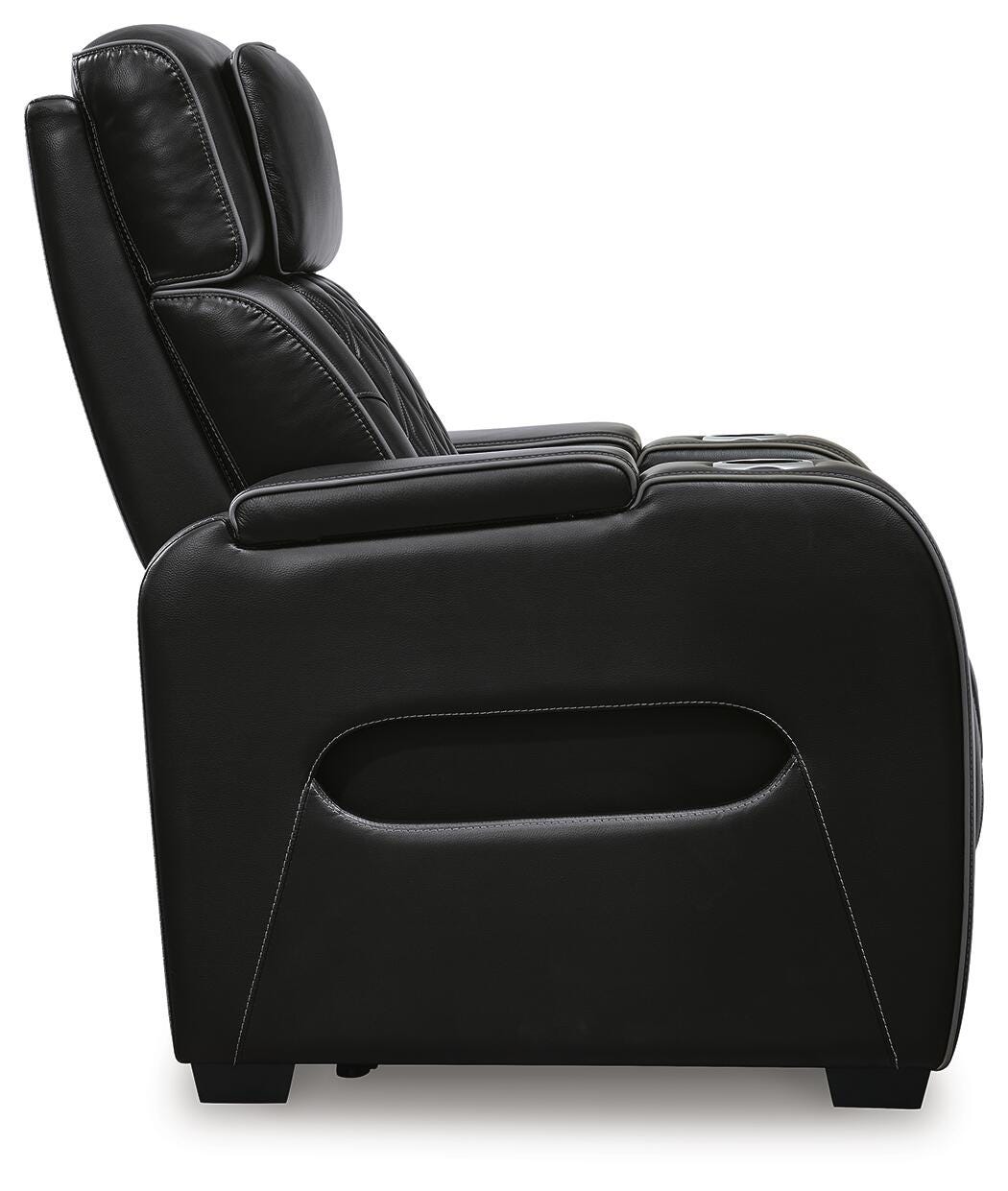Beacon Point Dual Power Leather Sofa, Loveseat and Recliner