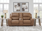 DeepWakes Power Reclining Loveseat with Console