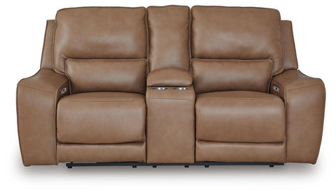 DeepWakes Power Reclining Loveseat with Console