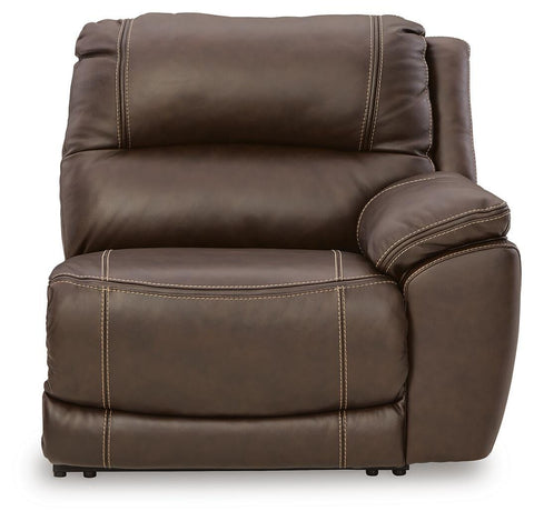 Dunleith 3-Piece Reclining Sofa and 3-Piece Loveseat with Console
